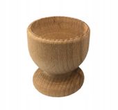 kieliszek na jajko drewniany