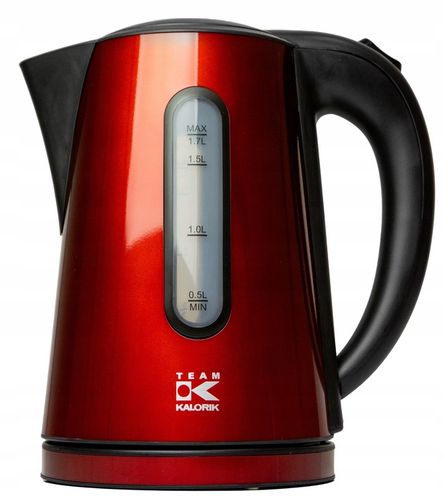 Czajnik elektryczny STYLOWY 2000W 1,7L czerwony SCHOWEK na przewód 360° na Arena.pl