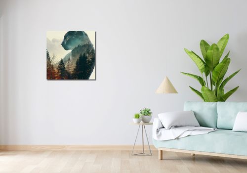 Obraz 60x60cm Koci Duch Lasu na Arena.pl