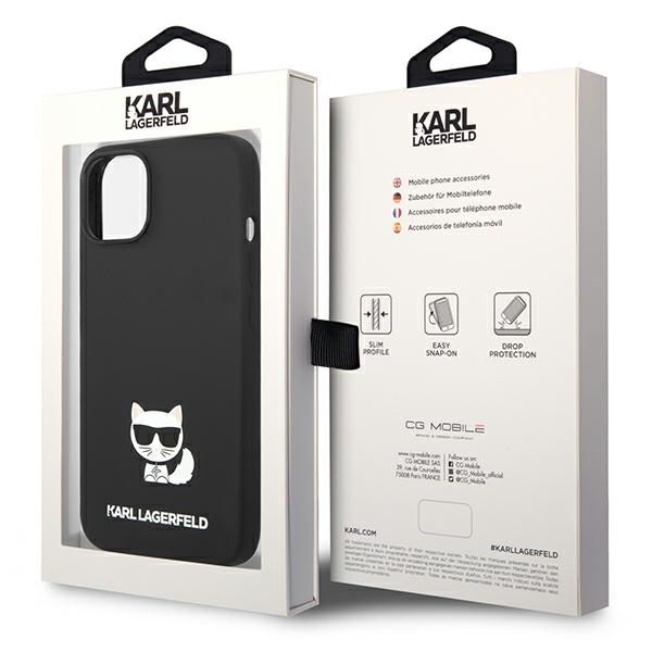 Etui Karl Lagerfeld do iPhone 15 Plus, iPhone 14 Plus, Czarny zdjęcie 8