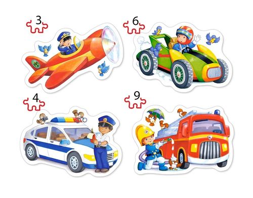 Castor 3-9 elementów, Pojazdy na Arena.pl