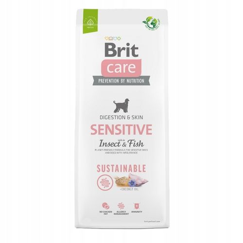 Brit care dog sustainable sensitive insect 3kg na Arena.pl