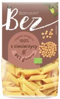 Makaron Proteinowy (Z Ciecierzycy) Penne Bezglutenowy BIO 250 g - Bartolini