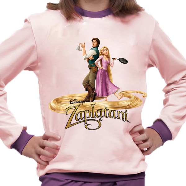 Piżama dziecięca Zaplątani - Tangled zdjęcie 1