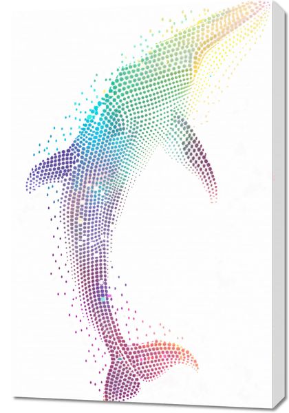 Obraz 60x90cm Spektrum Oceanu zdjęcie 1