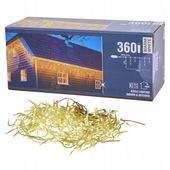 Lampki na zewnątrz Sople 7,5 m 500 lampek