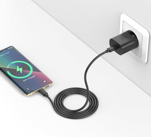 SZYBKA ŁADOWARKA DO TELEFONU SAMSUNG KOSTKA PD 45W + KABEL USB-C 2M na Arena.pl