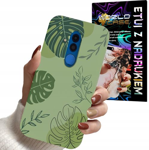 ETUI CASE DO HUAWEI MATE 20 LITE - LIŚCIE WZORY DLA KOBIET KWIATY RÓŻE na Arena.pl