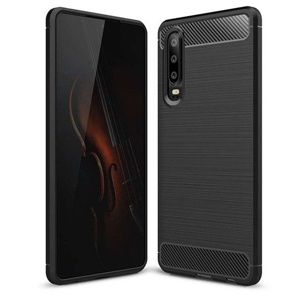 Futerał CARBON do HUAWEI P30 czarny zdjęcie 1