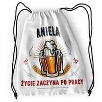 Plecak Dla Anieli Szkolny Worek Torba Z Nadrukiem Ze Zdjęciem