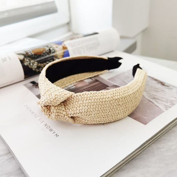 Opaska Turban Wiklinowa Pleciona O286K zdjęcie 4
