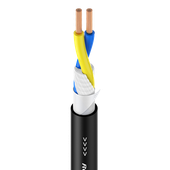 Kabel głośnikowy 2 x 2,5mm² 100m Roxtone SC020D-100-BK