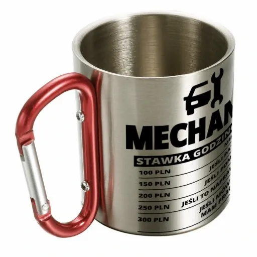 KUBEK PREZENT DLA MECHANIKA Z KARABIŃCZYKIEM 300ML zdjęcie 3