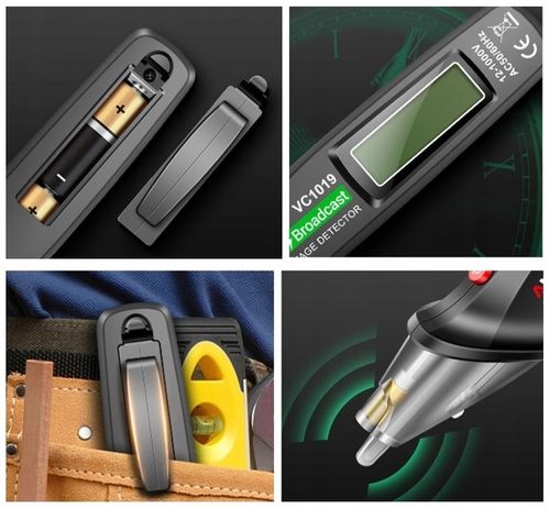 PRÓBNIK NAPIĘCIA TESTER BEZDOTYKOWY ANENG VC1019 na Arena.pl