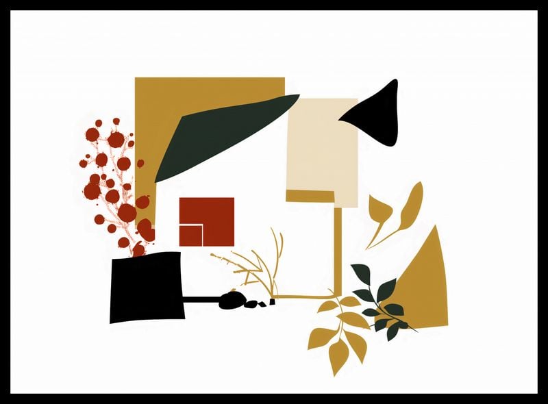 Plakat 55x40cm Wyłamany Ogród zdjęcie 2