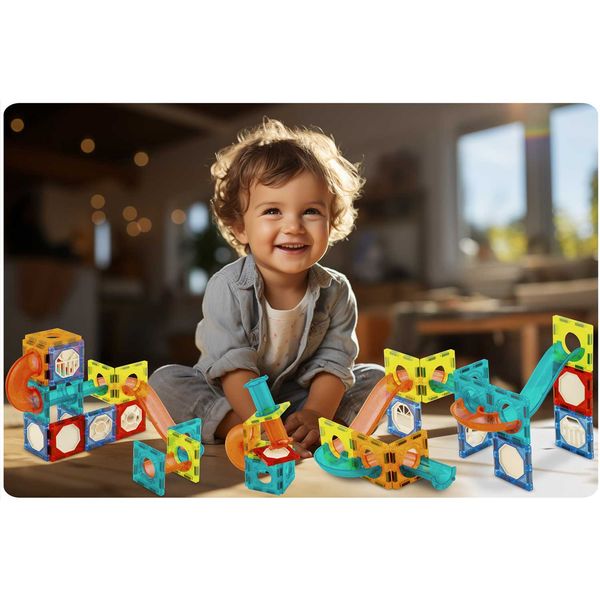 Klocki magnetyczne z podświetleniem RK-763 Ricokids zdjęcie 12