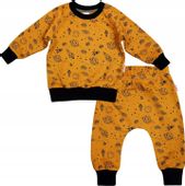 KOMPLET Bluza + Spodnie DRES kosmos 86 KLEKLE