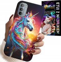 ETUI DO MOTOROLA G31 / G41 - JEDNOROŻEC WZORY DLA DZIEWCZYNEK PREZENT