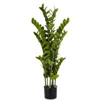 Sztuczna roślina dekoracyjna Zamiokulkas led Premium 110 cm