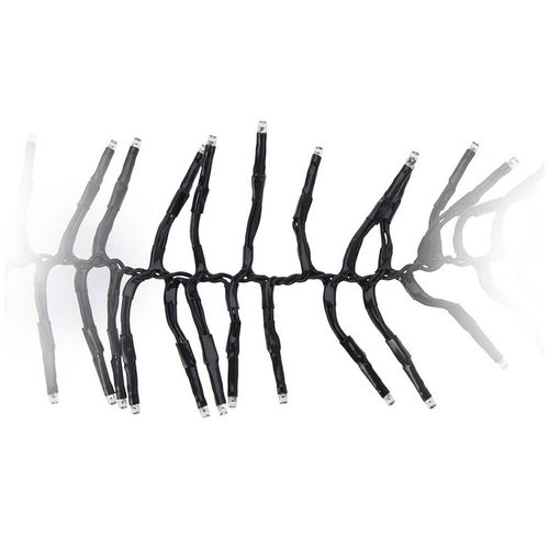 Lampki Choinkowe Świąteczne Wewnętrzne Zewnętrzne Białe Ciepłe 1512 LED 11m na Arena.pl