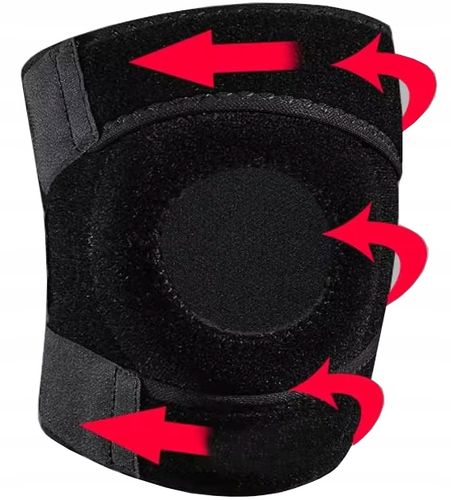 STABILIZATOR KOLANA stawu kolanowego RZEPKI ORTEZA OPASKA NA KOLANO na Arena.pl