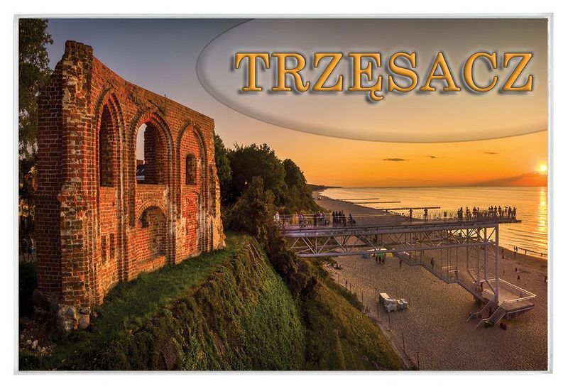 Trzęsacz - magnes szklany zdjęcie 1