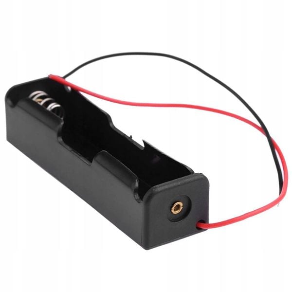 KOSZYK POJEMNIK NA JEDNO OGNIWO AKUMULATOREK 18650 zdjęcie 2