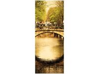 40X100CM MOST AMSTERDAMIE OBRAZ PION