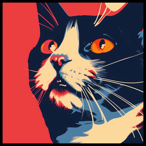 Plakat 80x80cm Szok na Arena.pl