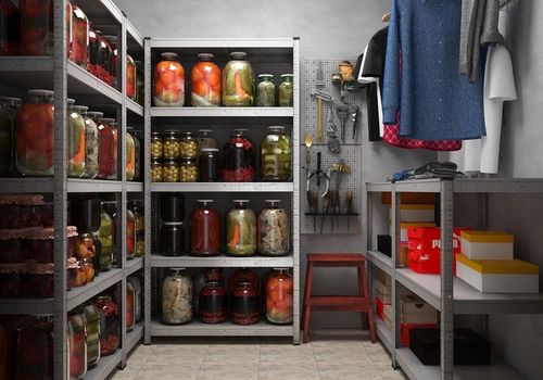 Regał metalowy MALOWANY 180x75x40 175kg/5p TM SMART REGALY na Arena.pl