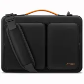 Torba Tech-Protect Defender Bag na laptopa 13-14 - czarno-pomarańczowa