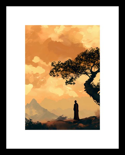 Plakat 25x35cm Zen zdjęcie 3