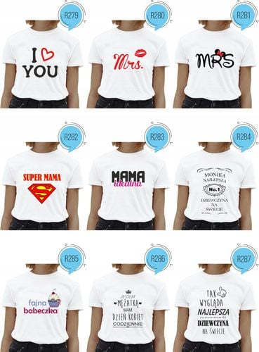 Koszulka z napisem CUTE BUT PSYCHO hit na Arena.pl