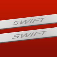 Listwa progowa SUZUKI SWIFT MK4 Stal nierdzewna 304 mat 2szt