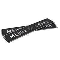 Tablice rejestracyjne ślubne weselne MŁODA PARA