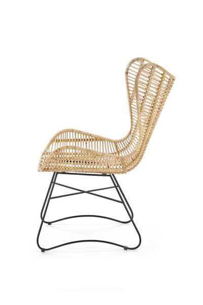 Fotel Ikar rattan naturalny zdjęcie 3