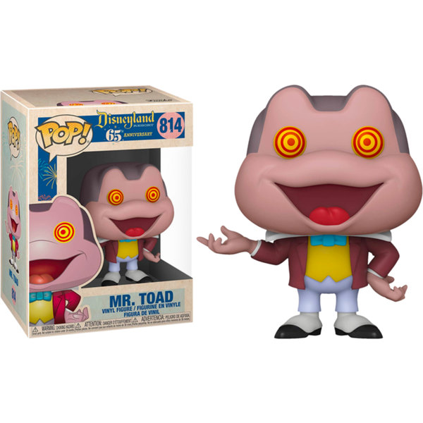 funko pop! disneyland 65th mr toad 814 zdjęcie 1