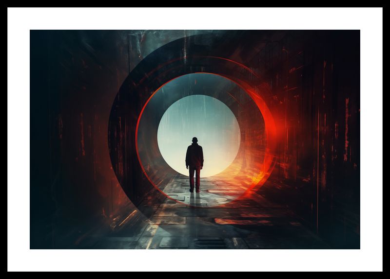 Plakat 45x30cm Portal do Świata zdjęcie 3