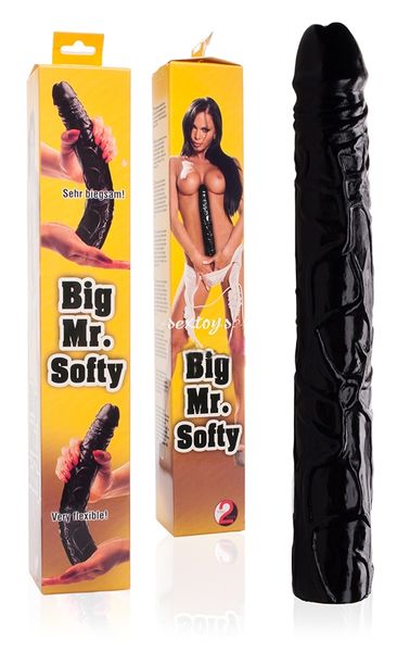 Dildo Extra Giętki Penis 29 Cm Mr Softy zdjęcie 1
