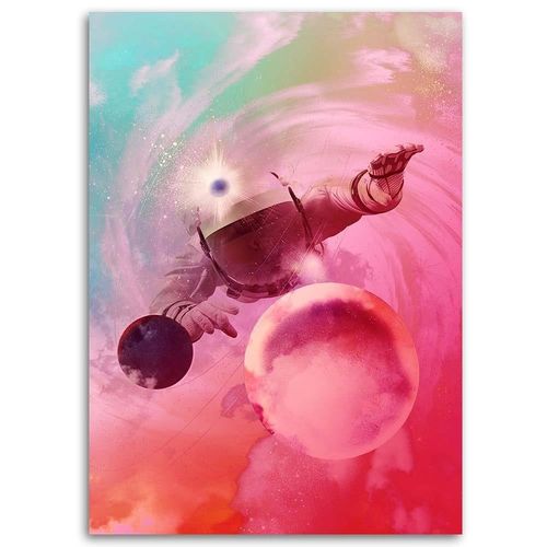 Deco Panel, Abstrakcyjny kosmos 40x60 na Arena.pl