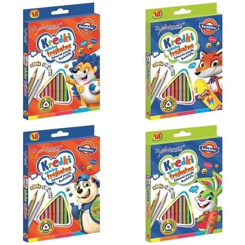 Kredki Bambino Ołówkowe 18Kol 18Cm 2670 A'8 na Arena.pl