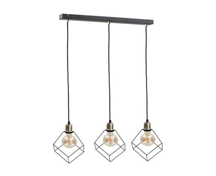 Lampa wisząca 3xE27 RUBEN GOLD zdjęcie 1