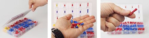 SZCZYPCE ZACISKARKA ZESTAW TULEJEK KONEKTORÓW 300 na Arena.pl