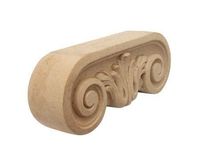 Kapitel głowica, podpora z pyłu drzewnego 200xH75 mm F560277