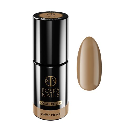 BOSKA NAILS Lakier hybrydowy Coffee Please 391 - 6ml na Arena.pl