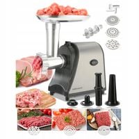 Maszynka Do Mielenia Mięsa Elektryczna 3 Sita Kiełbas I Warzyw Młynek