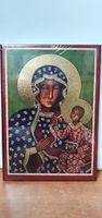 obraz ikona 25x18 matka boska częstochowska