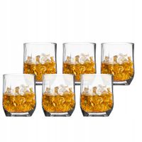 KADAX Szklanki 320ml Do Whisky Drinków Soku 6szt