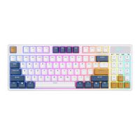 Klawiatura Mechaniczna Royal Kludge RK89 RGB Lemon Switch Biała Cicha