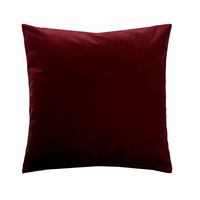Poszewka WIŚNIOWA  CHERRY poduszka aksamitna ozdobna 45X45CM